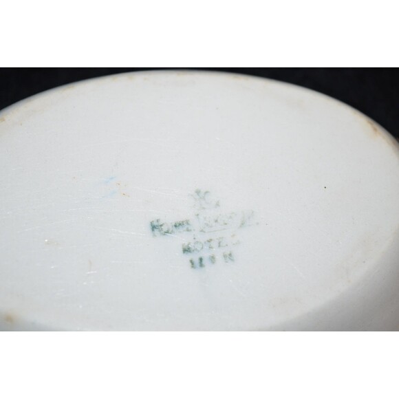 Vtg Homer Laughlin Oval Ironstone China Motel Soap Dish chunky - Picture 3 of 7